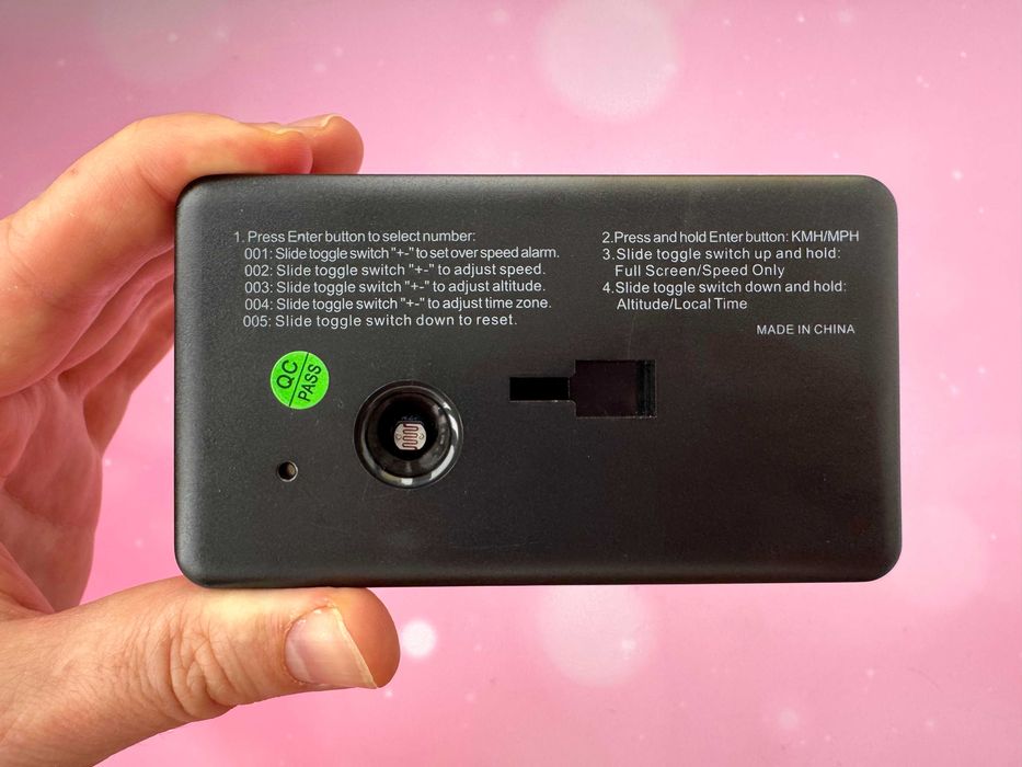 GPS спидометр с СОХРАНЕНИЕМ пробега