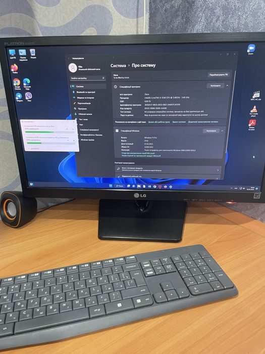 Продам блок монітор клавіатуру