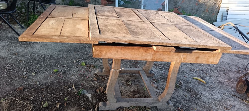 Mesa de abas extensível antiga