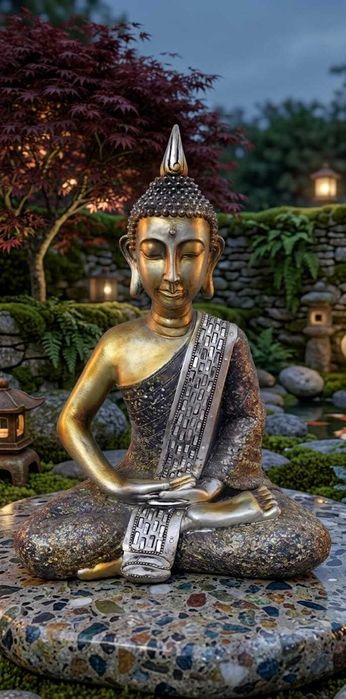 Escultura de Buda Sentado
