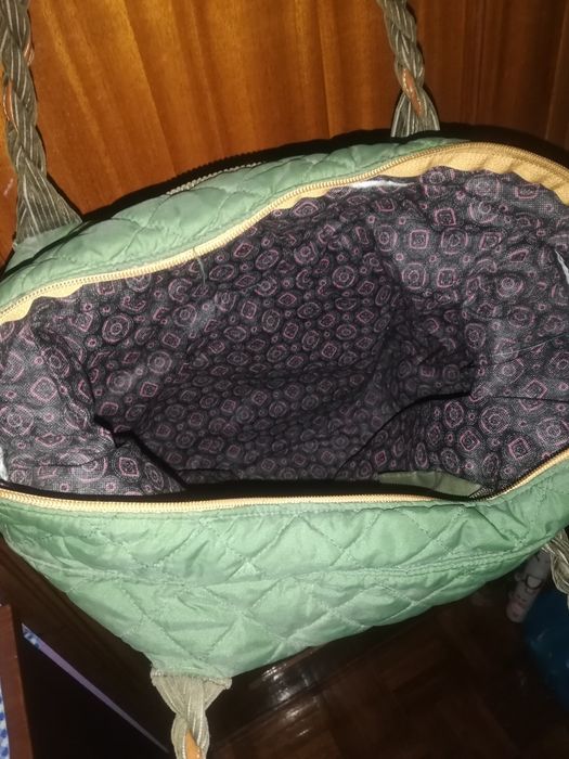 Bolsa grande de praia verde