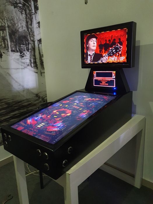 Bartop pinball flipers