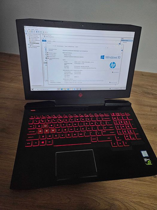 Laptop HP Omen i7-7700HQ/1TB+1TB SSD GTX1050 16GB RAM