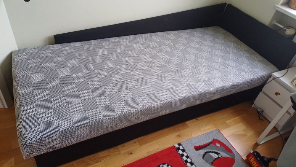 Tapczan Jacek Abra Meble łóżko na sprężynach 80x200