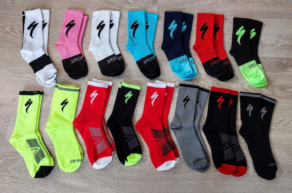 Шкарпетки велосипедні Specialized, GIRO, GKRQ, SIDI для бігу, спорту