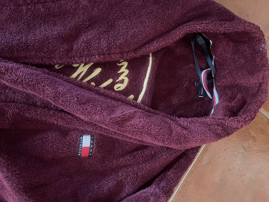 Robe banho bordeaux original