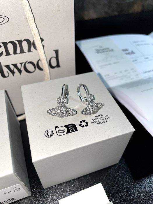 Vivienne Westwood Grace сережки Earrings подвеск кулон серьги