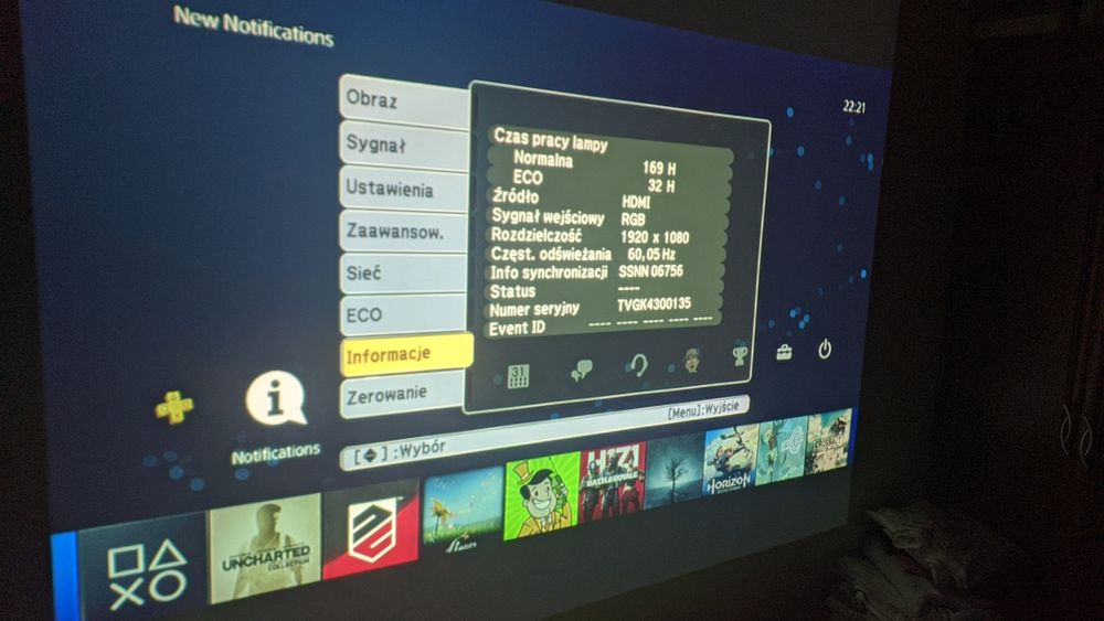 Projektor HD Epson EB  X03 stan jak nowy