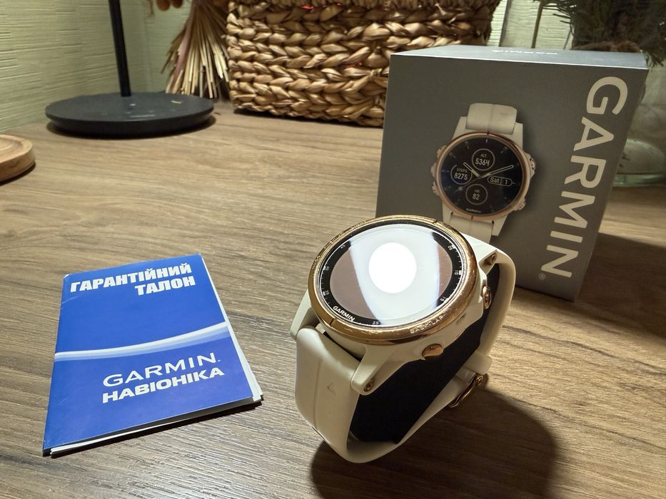 Спортивний годинник Garmin Fenix 5s plus