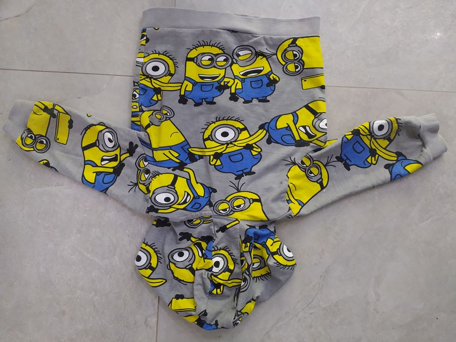 Minionki bluza rozpinana z kapturem 92 cm