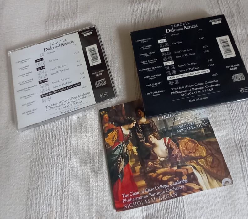 Opera Dido and Aeneas de Henry Purcell