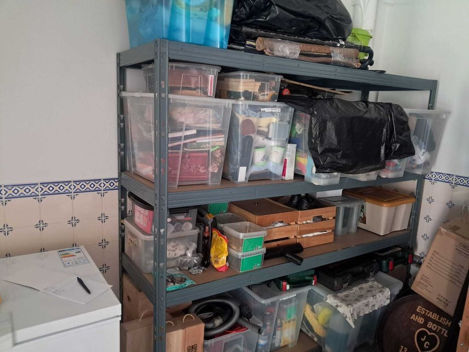 Estante Metálica de 4 Prateleiras