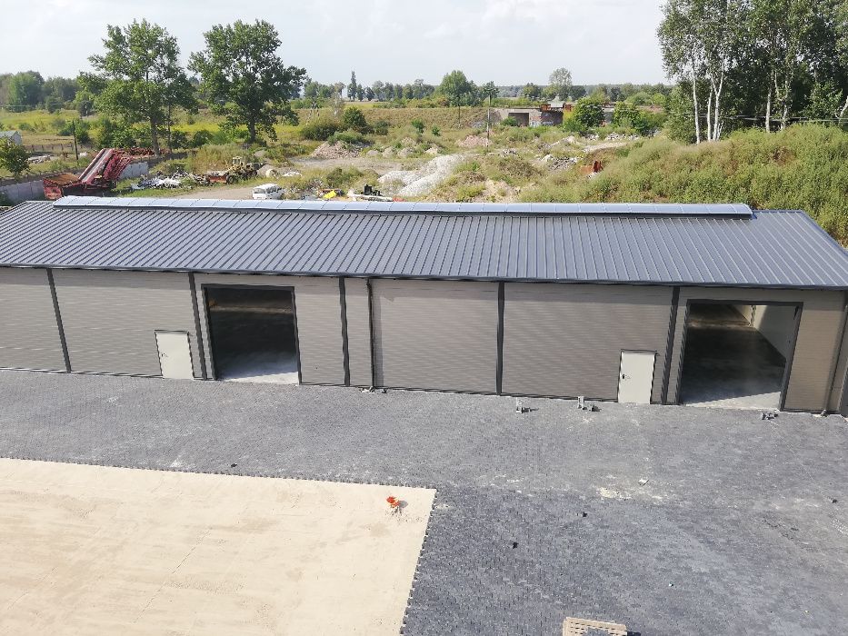 Hala stalowa ocieplana 15x36x4,5m 540m2