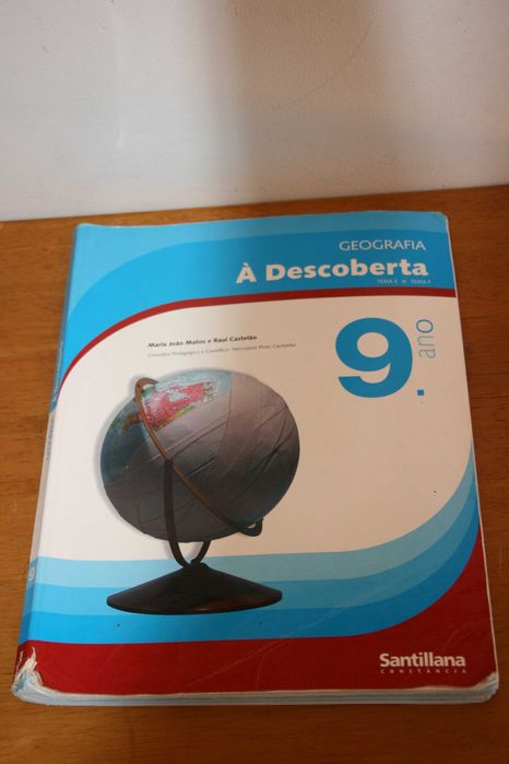 Manual + Caderno de Ativ. "À Descoberta" - Geografia 9º ano