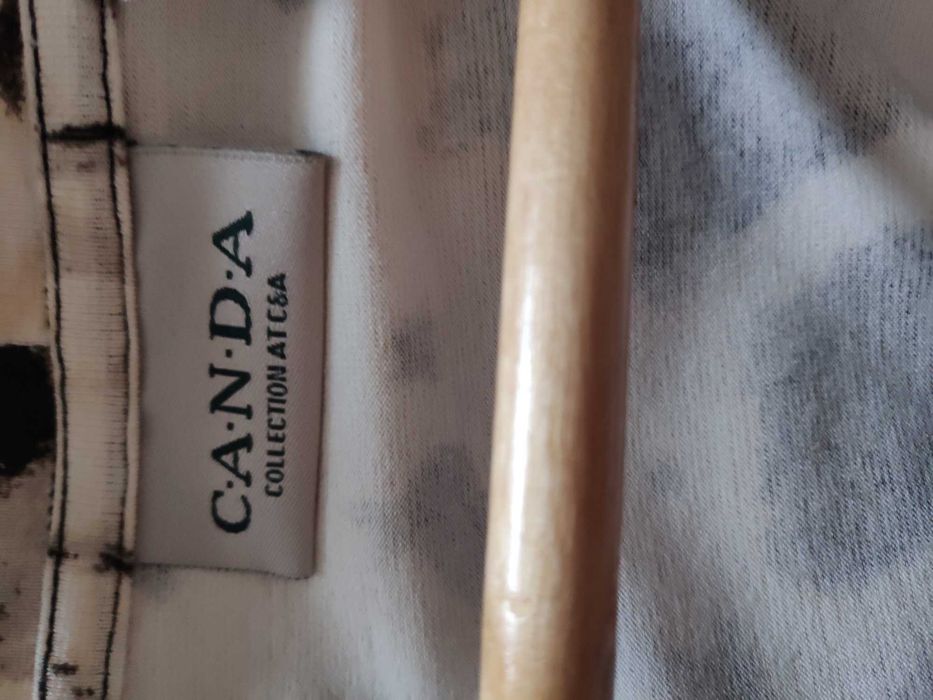 ФИРМЕННАЯ женская футболка-двойка  CANDA  ГЕРМАНИЯ р. 54-56