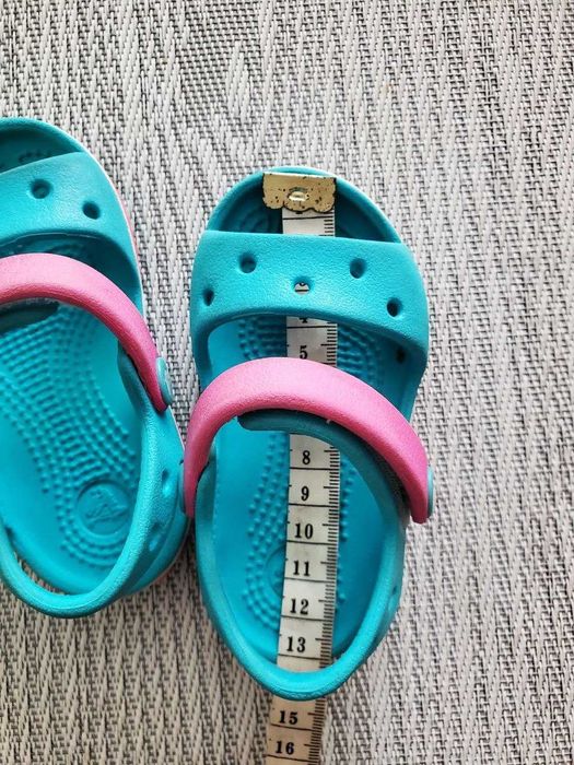 Босоніжки Crocs Crocband, C5, Digital Aqua, 22-23 б/в