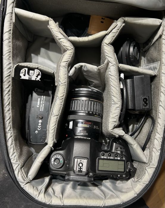 Canon EOS 5D Mark II + obiektyw