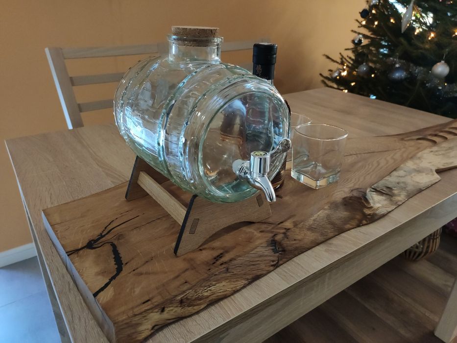 Deska do serwowania alkoholi i przekąsek impreza wesele