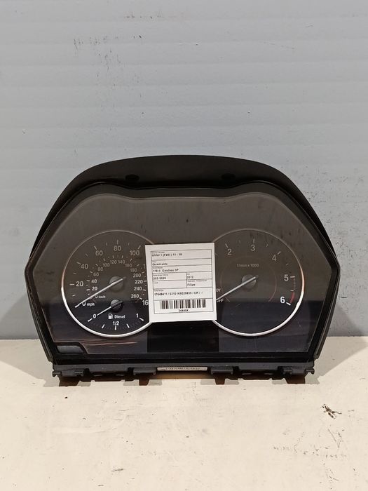 Quadrante / painel de instrumentos BMW 1 (F20)