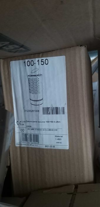 Rura nierdzewna koncentryczna komin do pieca kondensacyjnego kolanko