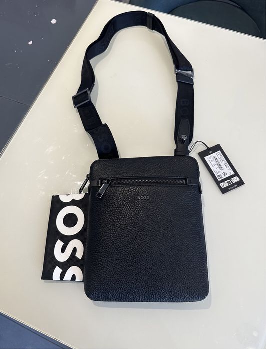 Шкіряна сумка Boss