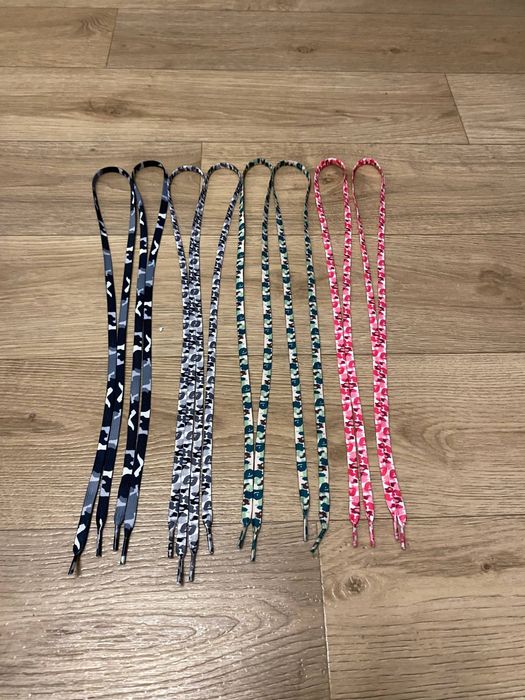 Bape шнурки,чоткіе шнурки