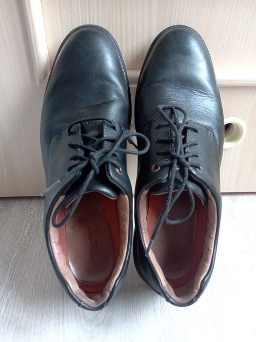 Półbuty na wiązanie Clarks r.46