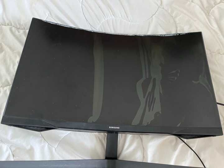 Monitor Uszkodzony Samsung.