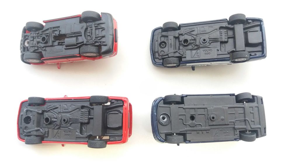 Volvo 850/Mercedes Vito/ML 320/Policja/Straż pożarna skala 1/72