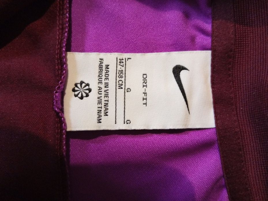 Спортивна кофта зіпка, для хлопця,унісекс Nike Dri-fit 13-14 p