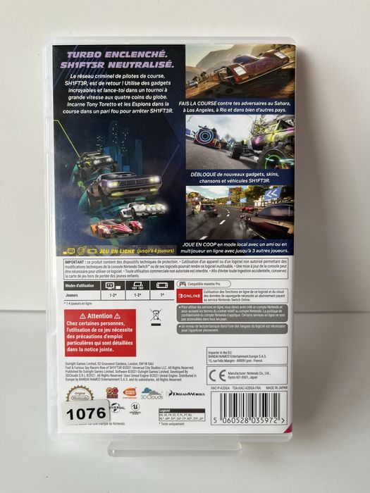 Nintendo Switch | Fast & Furious: Spy Racers