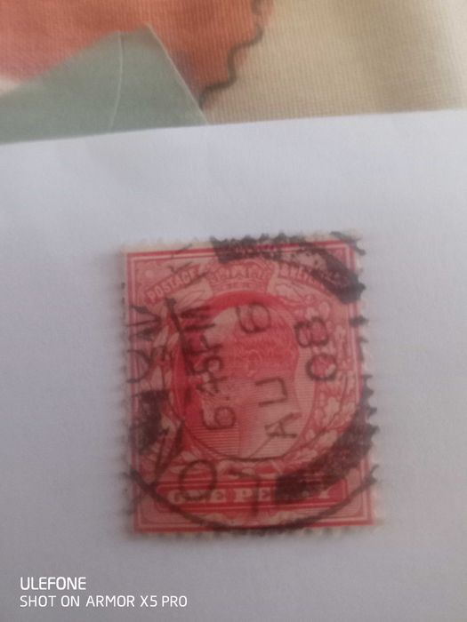 Znaczek postage revenue one Penny. Gliwice Kopernika • OLX.pl