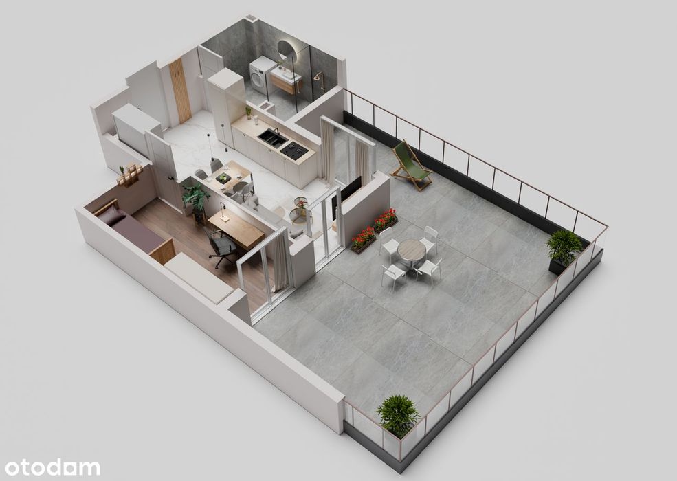 Mieszkanie 2-Pokojowe 32,36 M2 I Ogromny Balkon 35,38M2 Widok Na Zalew