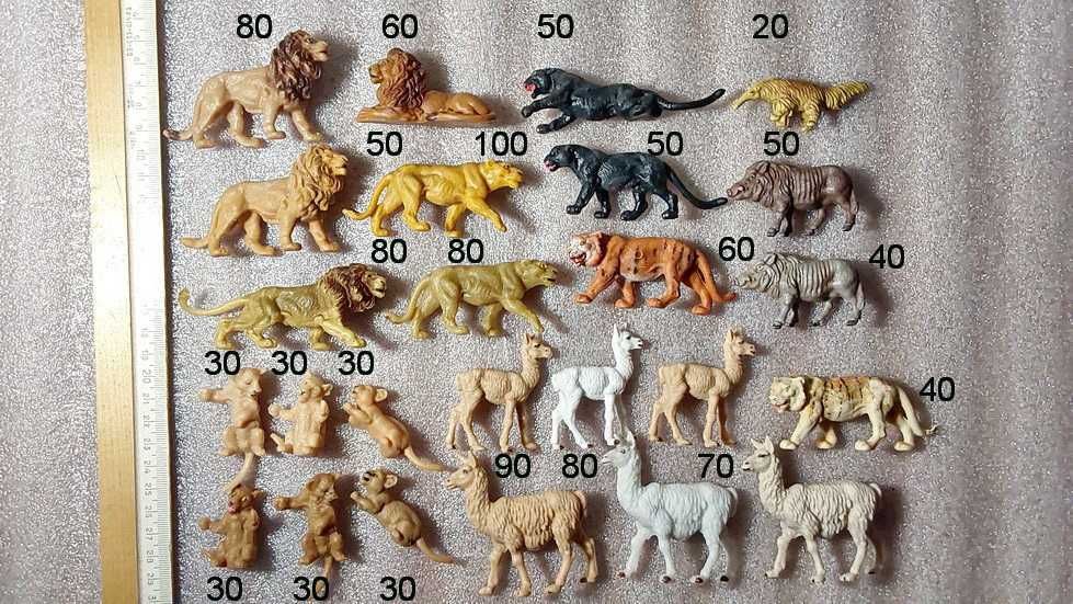 Фигурки животных Plaho (ГДР). 215 шт.