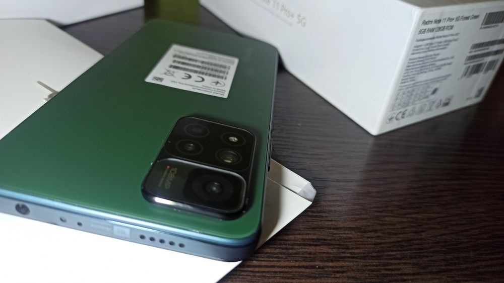 Xaomi redmi not pro plus 11 5g green 6+™/128gb