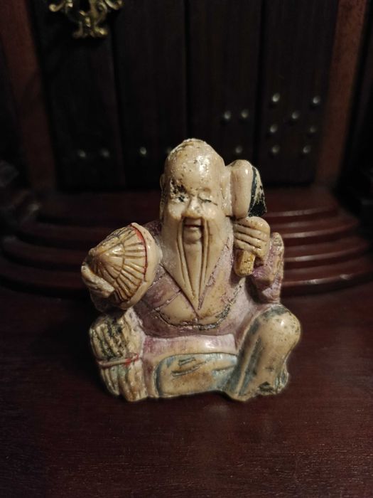 Escultura Divindade Chinesa Séc XVI 6,5 cm