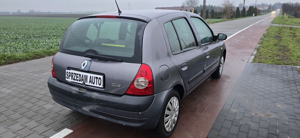 Renault Clio 1.2 benzyna 2006r, klima 5 drzwi LIFT
