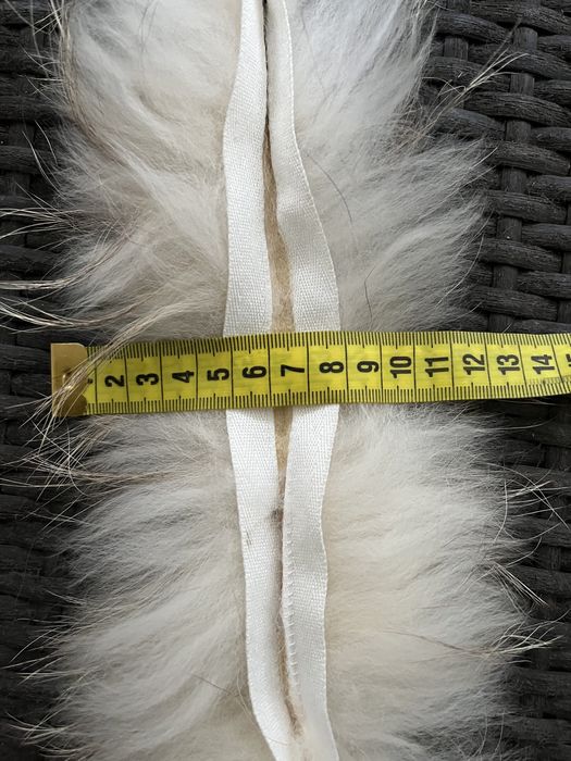 Білий єнот опушка