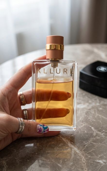 Chanel Allure Eau de Parfum — аромат справжньої розкоші,привезені з Іспанії та Браслет з медичного золота в грецькому стилі!
