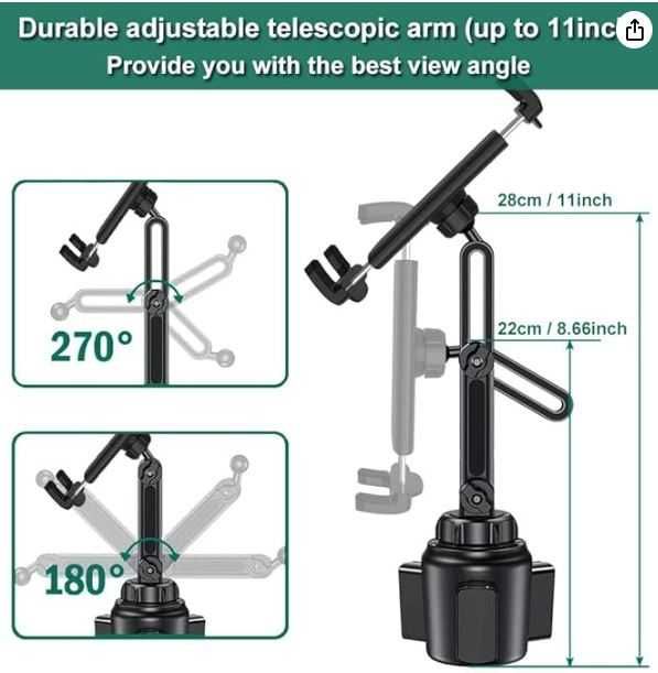 Suporte universal tablet para carro