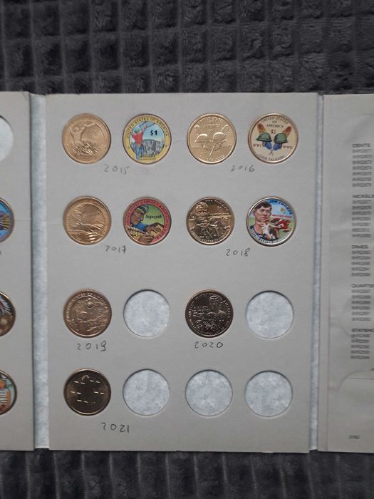 1 dolar indianka Sacagawea