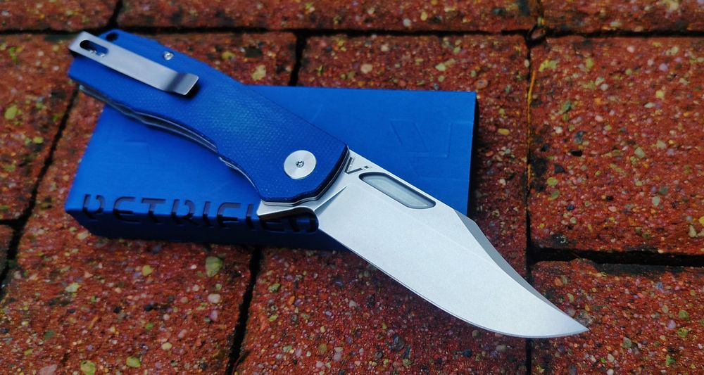 Nóż Petrified Fish Victor Micarta