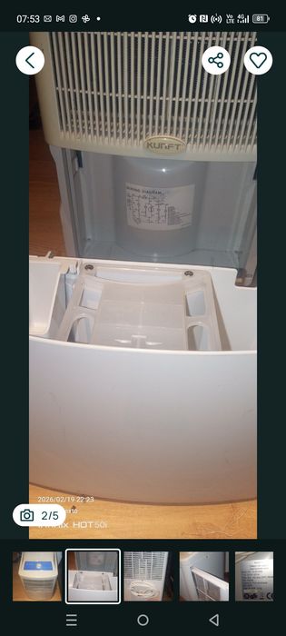 Desumidificador  krunft