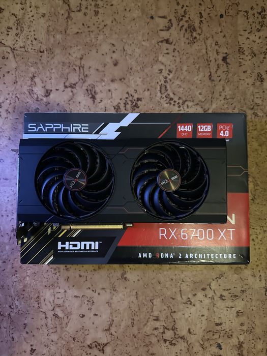 Відеокарта RX 6700XT 12 GB Sapphire Pulse