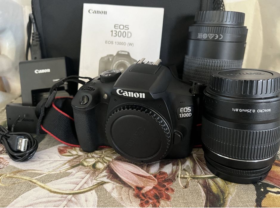 Máquina Fotográfica Canon conjunto