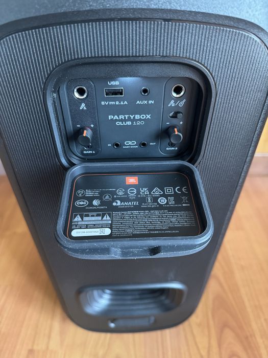 Jbl Partybox Club 120 com fatura e garantia