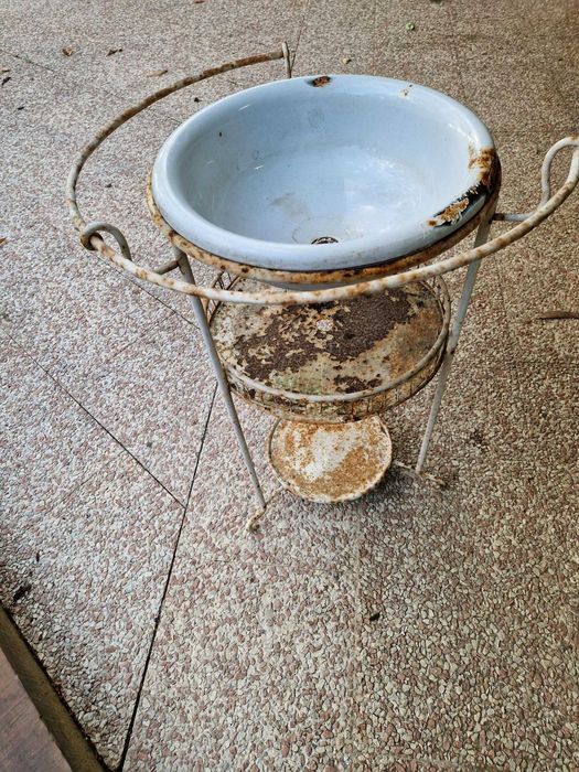 Lavatório esmalte vintage