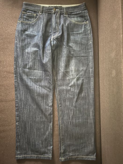 Wrung Spodnie jeansowe rozmiar 34 stoprocent prosto plny baggy