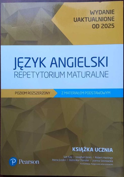 Repetytorium maturalne Poziom rozszerzony Pearson Wydanie 2025