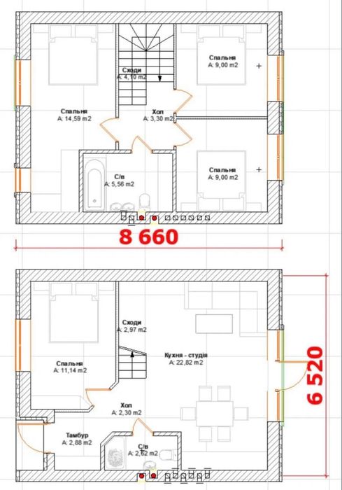 Таунхаус м.Ірпінь 90м2, ділянка, газ, продаж від забудовника, виїзд на Київ